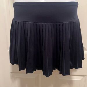 Laura Ashley Navy Pleated Skort